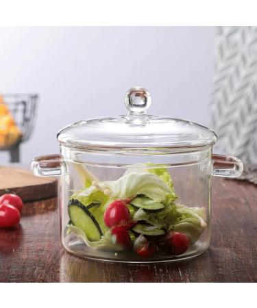 Glass Cooking Kitchen Glass Stew Kitchen Soup Kitchen Shabu-shabu Household Instant Noodle Kitchen White Fungus Porridge Thickened Instant Noodl - Buy Online on GoSupps.com