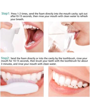 Toothpaste Cleaning Foam 250ml | Intensive Stain Removal & Brightening Formula for Perfect Smile - Buy Online on GoSupps.com