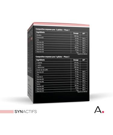 ARAGAN Intense Capactif + Absolute - Food Supplement Strengthening Hair and Nails Growth Vitality - Keratin Copper Zinc and Vitamins - 120 + 180 Capsules - 2 to 3 Months - Buy Online on GoSupps.com