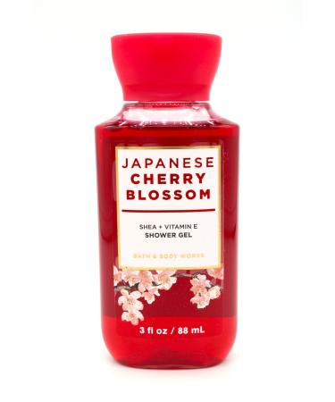 Japanese Cherry Blossom Bath and Body Shower Gel Body Wash Travel Size 3 fl oz