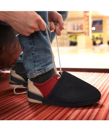 Zhanmai Bowling Shoe Slider - 2 Pack Elastic Band Bowling Shoe Covers for Men and Women - Adjustable Accessories for Bowlers - Size L - Buy Online on GoSupps.com