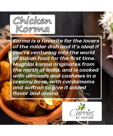 Korma Masala Curry Sauce - Gluten Free, Olive Oil, 12oz 6-Pack | Curries By Nature - Buy Online on GoSupps.com
