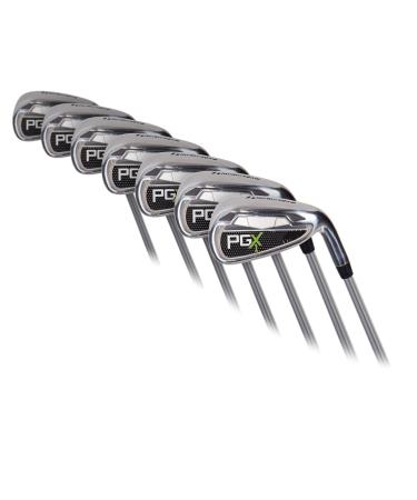 PGX Single Length Iron Set, 5-PW + AW (7 Clubs) Regular