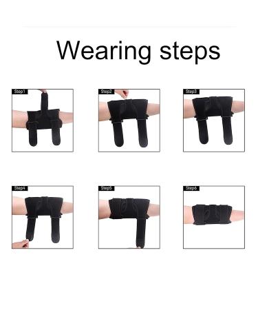 Shop Adjustable Elbow Brace Support for Night Use | Pain Relief & Joint Stabilization | Comfortable with Removable Metal Splints - Buy Online on GoSupps.com