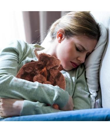 Buy Kot-au 2L Hot Water Bag with Fluffy Cover - Rubber Hot Water Warmer for Pain Relief & Comfortable Hot Compresses | Perfect Birthday & Festival Gifts - Buy Online on GoSupps.com