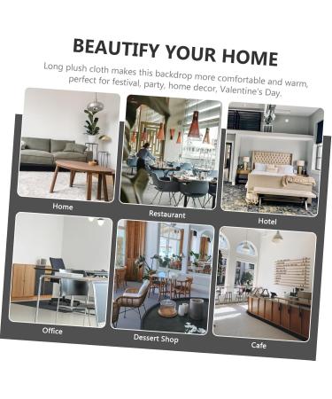 OSALADI Nail Plush Pad Jewlery Decor Salon Accessory Jewelry Display Mat Plush Nail Cushion Nail Display Cushion Chic Nail Art Display Mat Jewelry Display Prop Faux Fur Mat Photo Manicure - Buy Online on GoSupps.com