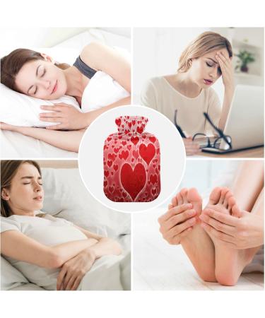Valentine's Day Heart Balloons Heat Bottle - 1L Pain Relief Water Bag for Adults - Buy Online on GoSupps.com