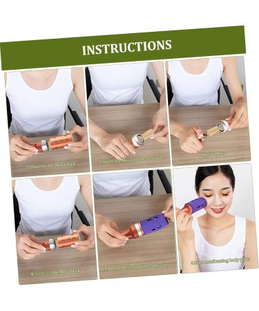 Minkissy Moxibustion Massage Device Set - 2-in-1 Face & Body Therapy Stab-Burner for Relaxation & Pain Relief - Buy Online on GoSupps.com
