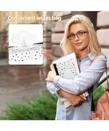 4 STK Portable Baby Wet Wipes Pocket - Travel-Friendly Reusable Wet Wipe Container for Babies on the Go - Buy Online on GoSupps.com
