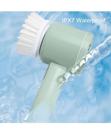 Wireless Electric Cleaning Brush - Foldable & Waterproof IPX7 | 2 Heads for Easy Cleaning - Buy Online on GoSupps.com