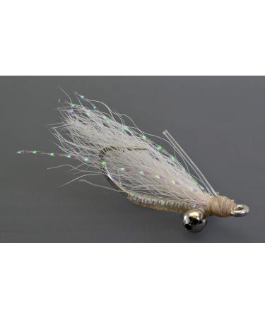 Crazy Charlie Bonefish Fly Fishing Flies - White - Mustad Signature Duratin Fly Hooks - 6 Pack Assortment - Buy Online on GoSupps.com