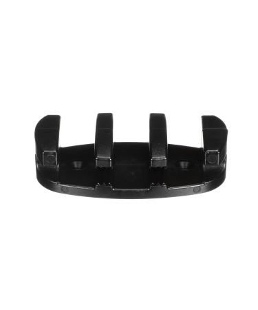 Attwood 11926-7 Zig-Zag Cleats, 3  Inches Long, Nylon, Black, for Rope Up to 3/8-Inch Diameter, Drilled for 2 Fasteners, Pair