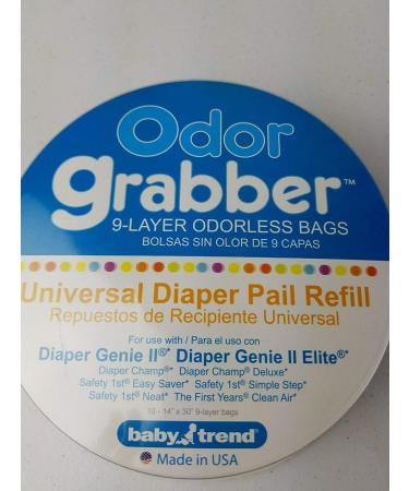 Baby Trend Odor Grabber Diaper Pail Refill - Universal, Long-lasting Odor Control - Buy Online on GoSupps.com