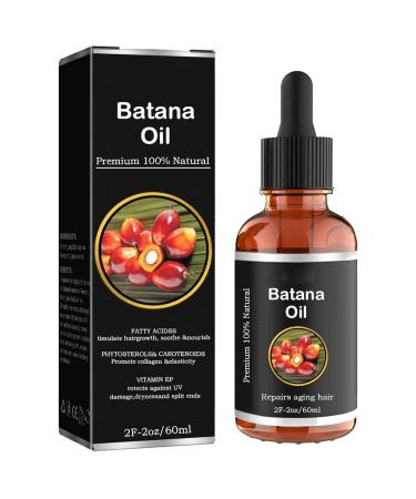 Batana Oil for Hair Growth - Batana Oil Organic for Healthy Hair - 100% Natural - Promotes Hair Wellness for Men & Women Enhances Hair & Skin Radiance - Fir for All Hair Types