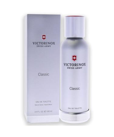 Swiss Army Classic Men Eau De Toilette Spray Iconic Collection 3.4 Ounce Cedar Citrus Floral Lavender Mint 3.4 Fl Oz (Pack of 1) - Buy Online on GoSupps.com
