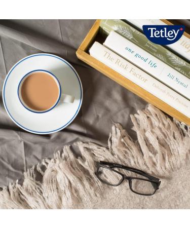 Tetley Earl Grey Decaffeinated Black Tea - 48 Tea Bags 96 Grams - Buy Online on GoSupps.com