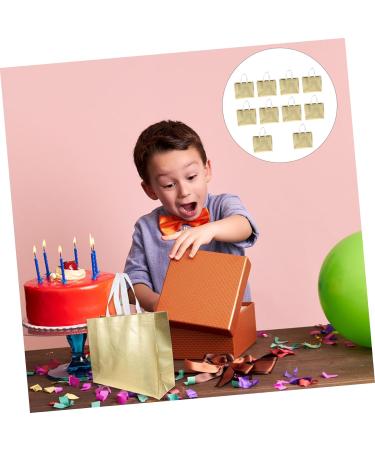 Milisten 10pcs Gift Bags Large Party Gift Bags Festival Gift Bags with Handles Packing Bags Large Gift Bag Wrapping Bags for Presents Tote Bags Bouquet Bags Cloth Welcome Decorations - Buy Online on GoSupps.com