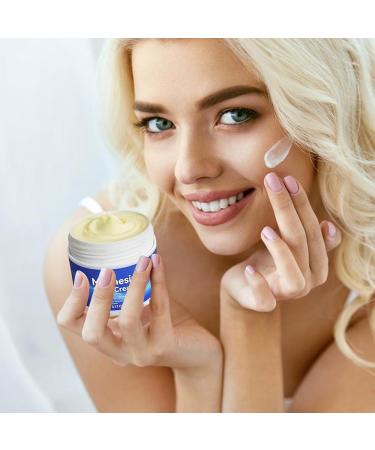 Buhygn Magnesium Cream Topical Magnesium Cream Calm Magnesium Oil Butter Balm with fastabsorbing RelIef targeted muscle support 90 g for shoulder neck feet hands knees women - Buy Online on GoSupps.com