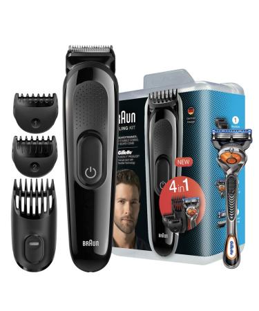 Braun SK3000 4-in-1 Styling Set Adjustable Barber Shop Electric Razor Shaver Haircut
