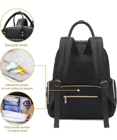 Homfu Wrap Bag Backpack - Multi-Functional Hospital Baby Bags for Boys & Girls | Ideal Travel Diaper Bag for Moms & Dads - Buy Online on GoSupps.com