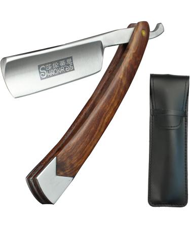 Premium Redwood Handle Razor Set for Beginners & Barbers - Perfect Shave Case Included - Buy Online on GoSupps.com