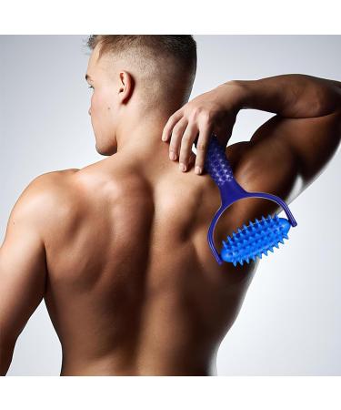 Premium 3-Piece Massage Ball Set | Fascia Roller Hedgehog Foot Massager & Handle Massage Roller for Deep Tissue Relief - Buy Online on GoSupps.com