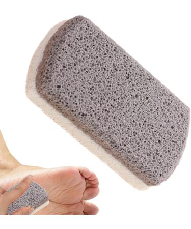 Foot Pumice Stone for Feet - Double-Sided Design Stone for Feet Foot Pumice Nursing Foot Stone for Heels Elbows Hands Gray - Buy Online on GoSupps.com
