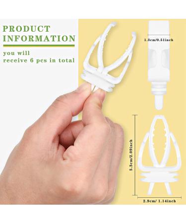 Bird Cage Food Holder Clips for Parrot, Budgie, Cockatoo - Set of 6 | Feeder Clip for Fruit, Vegetable, and Seed Treats - Ideal for Macaw, Cockatiel, Conure - Buy Online on GoSupps.com