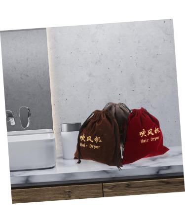 MUSISALY 3 Pcs Hair Dryer Storage Bag Hair Accessory Bags Portable Hair Dryer Bags Hair Tool Storage Fabric - Buy Online on GoSupps.com