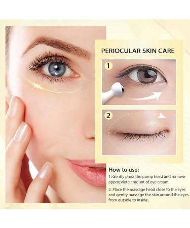 Eye Cream for Dark Circles Hydrating Snail Peptide Eye Cream Hydrating Snail Eye Cream Snail Eye Cream Eye Roller for Dark Circles And Puffiness Dark Circles Under Eye Rollerball Eye Cream - Buy Online on GoSupps.com