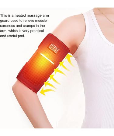 Heating Pad Arm Massager with 3 Modes & 2 Vibration Motors - Electric Hand Heat Wrap for Muscle Fatigue Relief - Buy Online on GoSupps.com