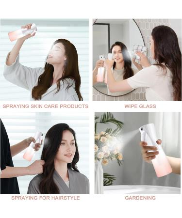 Uraqt 200ml Pink Gradient Spray Bottle - Salon Hair & Plant Atomizer Ideal for Styling & Cleaning - Buy Online on GoSupps.com