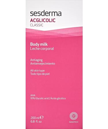 Sesderma ACGLICOLIC CLASSIC Body Lotion 6.8 Fl Oz - Smooth and Hydrate Skin | Single Pack - Buy Online on GoSupps.com