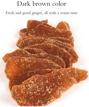 crystallized ginger chunks 500g brown sugar ginger chews candied ginger - Buy Online on GoSupps.com