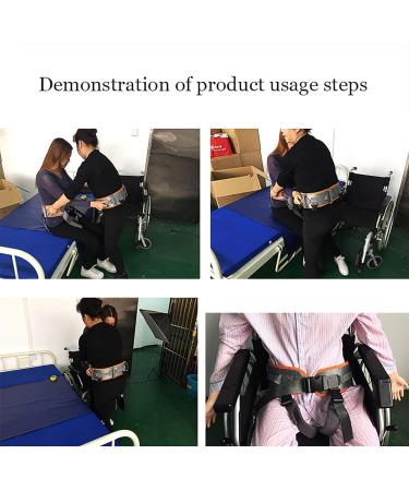 ZZBB Transfer Belt with Handles Leg Loops Gait Belt Assistant Rehabilitation Belt Medical Transfer Belt with Leg Strap Patient Lift Sling Medium - Buy Online on GoSupps.com