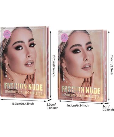 Palette De Fards Paupi res Cosm tiques Imperm ables 105 Couleurs Palette De Fards Paupi res En Forme De Livre | Finition Paillet e Mate | Pour Les Femmes Filles Halloween F te Quotidienne - Buy Online on GoSupps.com
