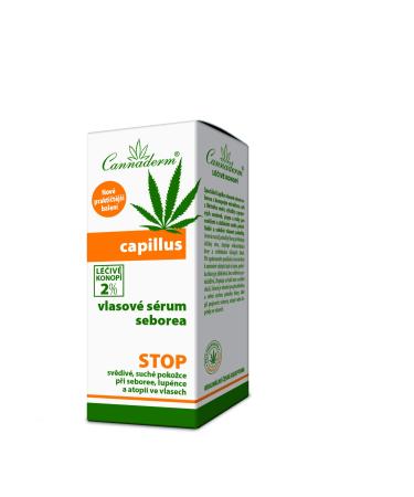 Capillus scalp serum with hemp oil treatment for dandruff seborrheic dermatitis psoriasis atopic dermatitis and itching '