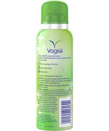 Vagisil Healthy Detox Freshening Spray - Gynecologist Tested, Paraben Free, Clean Cucumber Essence - 2.6 oz (Pack of 4) - Buy Online on GoSupps.com