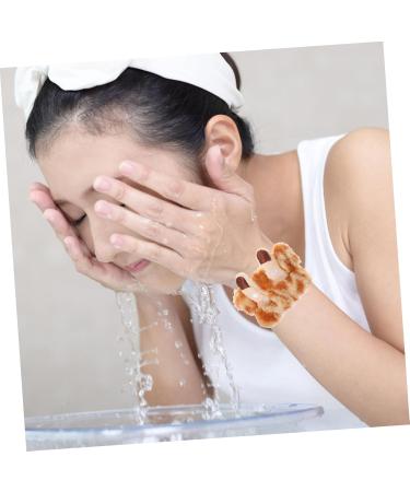 Beavorty 3 Sets Headband Wrist Strap Salon Headband Water Absorbing Wristbands Makeup Headband for Washing Face Women Hair Band Creative Washing Headband Decorative Hairband Skincare Plush - Buy Online on GoSupps.com