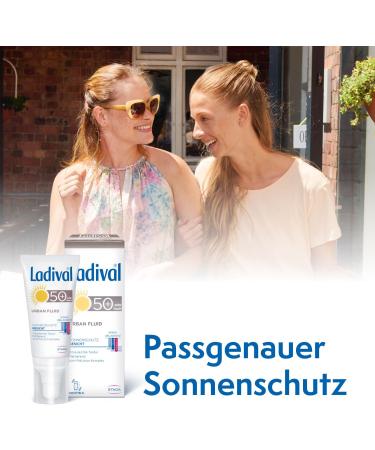 Ladival Urban Fluid LSF 50 - Ultra-Light Matting Sunscreen for Daily Use - 50ml | Buy Internationally - Buy Online on GoSupps.com