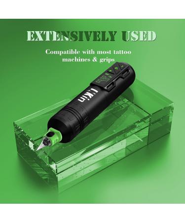 INKin Finger Ledge Kelly 3RL Bugpin Tattoo Cartridge Needles - 16Pcs with Membrane - Round Liner #10 - Rotary Tattoo Pen Supplies - 1003RL - Buy Online on GoSupps.com