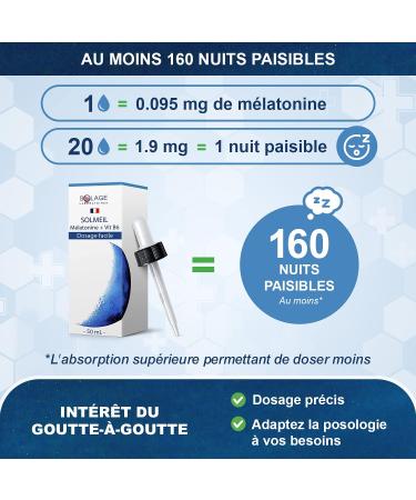 Fast Assimilation Liquid Melatonin - 160 Nights of Restorative Sleep - Assimilation x1.8 vs. Capsules - Sleep and Sleep Supplement 50 ml - Buy Online on GoSupps.com