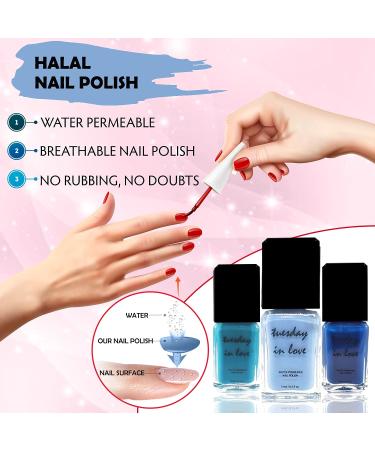 Tuesday in Love Halal Nail Polish | WUDU Friendly Vegan Nail Polish | Oxygen & Water Permeable | Fast Drying & Breathable - Non-Toxic & Cruelty-Free | ISNA Canada Certified (Baby Boy) - Buy Online on GoSupps.com