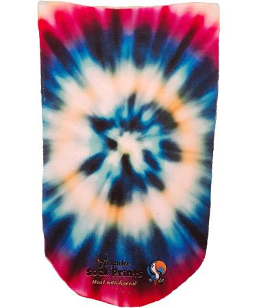 Heal with Appeal Amputee Stump Sock - Tie Dye Blue/White/Red V1 - 3Ply - Buy Online on GoSupps.com