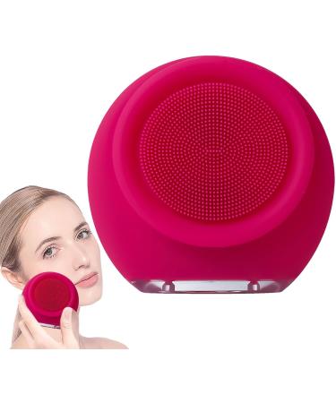 Electric Face Brush - Silicone Face Washer Gentle Face Scrub Waterproof Facial Cleansing Brush Daily Facial Cleansing Device Perfect for Holidays Anniversaries Family Friends Rose Red - Buy Online on GoSupps.com