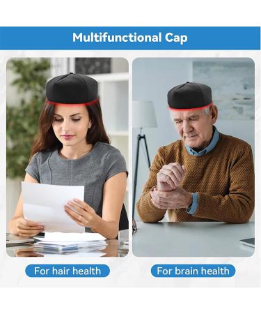Bonnet De Croissance des Cheveux Chapeau De Croissance des Cheveux avec Fonction De Synchronisation Automatique Et 120 Perles De Lampe Favorise La Repousse des Cheveux pour Hommes Et Femmes - Buy Online on GoSupps.com