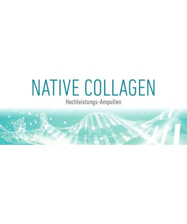  Megasol NATIVE COLLAGEN High-Performance Ampoules | Weekly Treatment with 7 x 3ml Ampoules | Anti-Wrinkle | Resealable - Buy Online on GoSupps.com