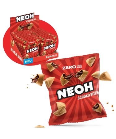 NEOH NEOH Chocolate - No Sugar Added - 100 kcal per serving - With Creamy Hazelnut and Cocoa Filling - Perfect for On the Go or as a Cereal Substitute - 20 x 29g