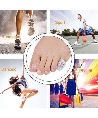Breathable Gel Toe Protector - 10 Pieces | Pain Relief for Corns, Blisters, Ingrown Toenails | Men and Women - Buy Online on GoSupps.com