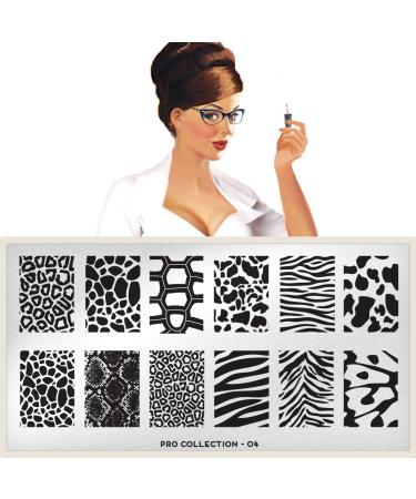 MoYou-London nail design stencils the Pro XL 04